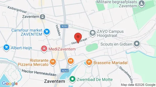 Apartments for rent i Zaventem - kort over placeringen