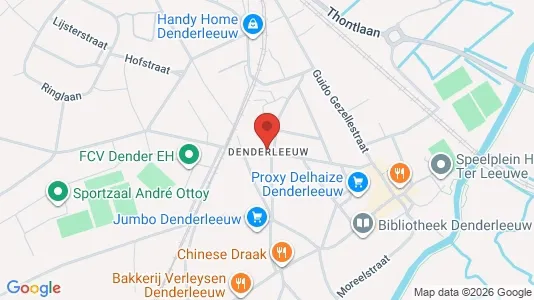 Apartments for rent i Denderleeuw - kort over placeringen