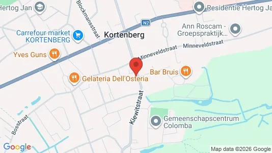 Apartments for rent i Kortenberg - kort over placeringen