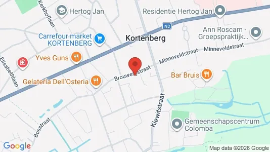 Apartments for rent i Kortenberg - kort over placeringen