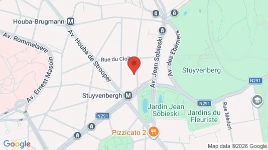 Apartments for rent i Stad Brussel - kort over placeringen