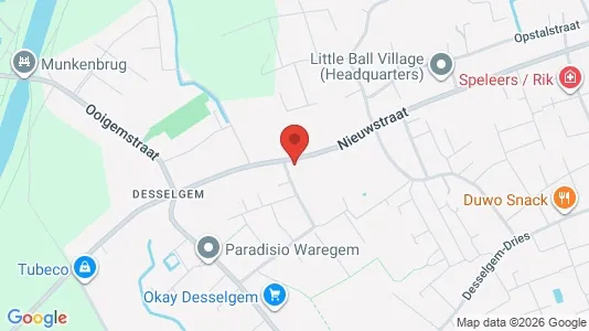 Apartments for rent i Waregem - kort over placeringen