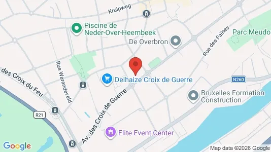 Apartments for rent i Stad Brussel - kort over placeringen