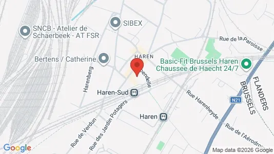 Apartments for rent i Stad Brussel - kort over placeringen