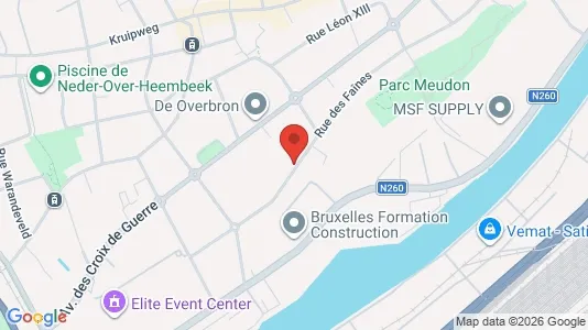 Apartments for rent i Stad Brussel - kort over placeringen
