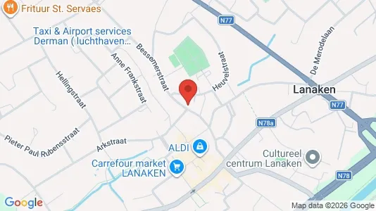 Apartments for rent i Lanaken - kort over placeringen