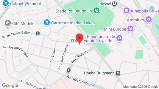 Apartments for rent i Stad Brussel - kort over placeringen