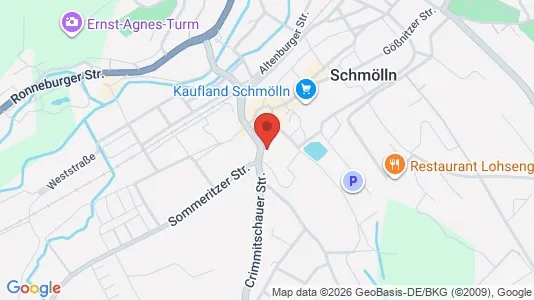 Apartments for rent i Altenburger Land - kort over placeringen