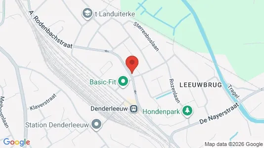 Apartments for rent i Denderleeuw - kort over placeringen