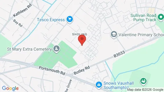 Apartments for rent i Southampton - Hampshire - kort over placeringen