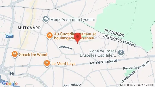 Apartments for rent i Stad Brussel - kort over placeringen