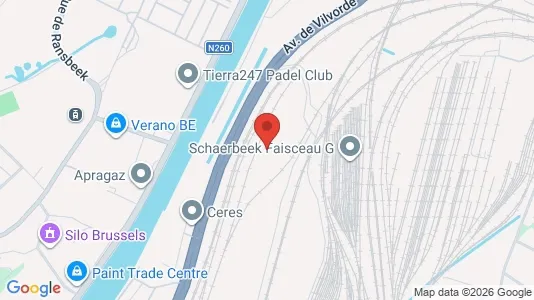 Apartments for rent i Stad Brussel - kort over placeringen