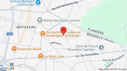 Apartments for rent i Stad Brussel - kort over placeringen