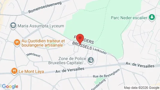 Apartments for rent i Stad Brussel - kort over placeringen