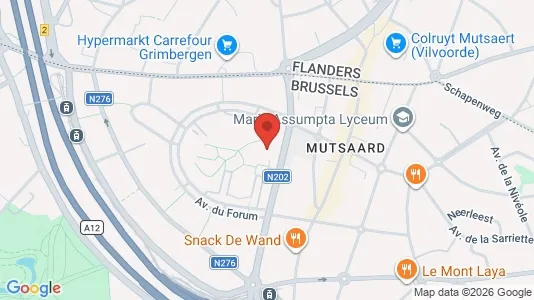 Apartments for rent i Stad Brussel - kort over placeringen
