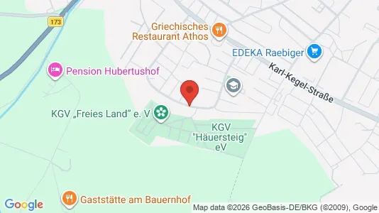 Apartments for rent i Central Saxony - kort over placeringen