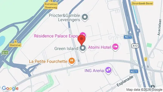 Apartments for rent i Grimbergen - kort over placeringen