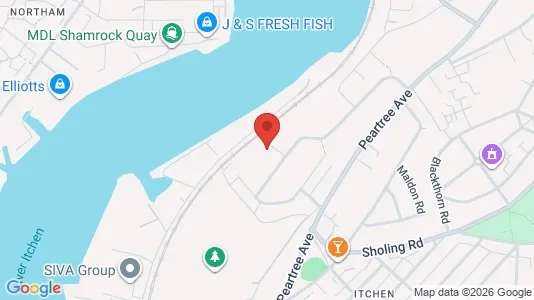 Apartments for rent i Southampton - Hampshire - kort over placeringen