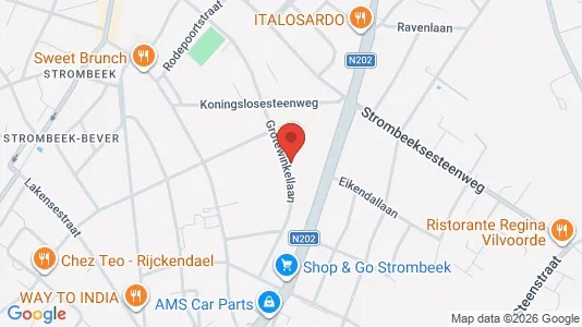 Apartments for rent i Grimbergen - kort over placeringen
