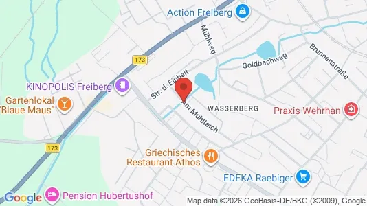 Apartments for rent i Central Saxony - kort over placeringen