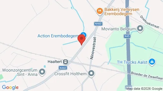 Apartments for rent i Aalst - kort over placeringen