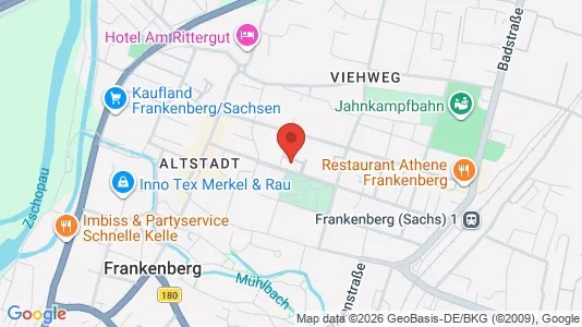 Apartments for rent i Central Saxony - kort over placeringen
