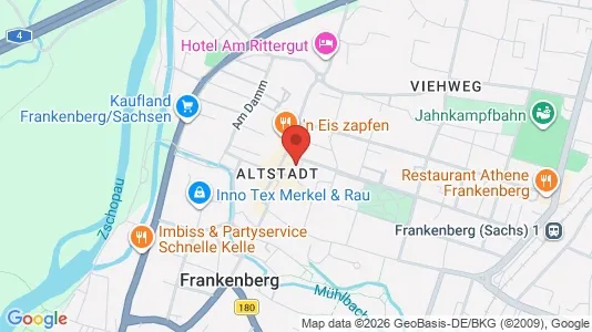 Apartments for rent i Central Saxony - kort over placeringen