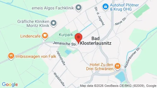 Apartments for rent i Saale-Holzland-Kreis - kort over placeringen