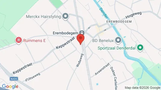 Apartments for rent i Aalst - kort over placeringen