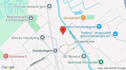 Apartments for rent i Aalst - kort over placeringen