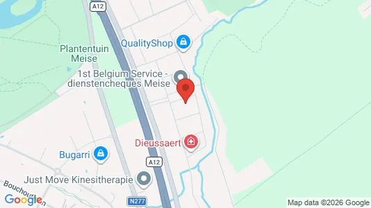 Apartments for rent i Meise - kort over placeringen