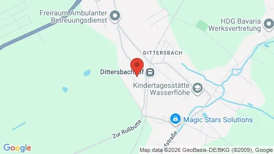 Apartments for rent i Central Saxony - kort over placeringen