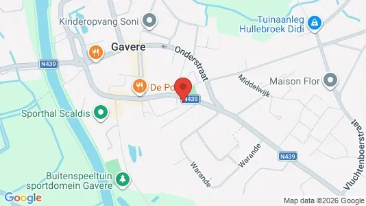 Apartments for rent i Gavere - kort over placeringen