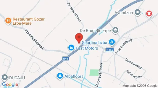 Apartments for rent i Erpe-Mere - kort over placeringen