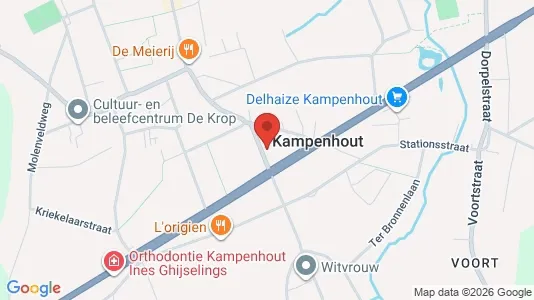 Apartments for rent i Kampenhout - kort over placeringen