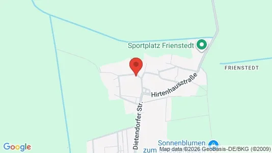 Apartments for rent i Erfurt - kort over placeringen