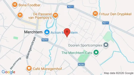 Apartments for rent i Merchtem - kort over placeringen