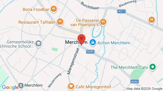 Apartments for rent i Merchtem - kort over placeringen