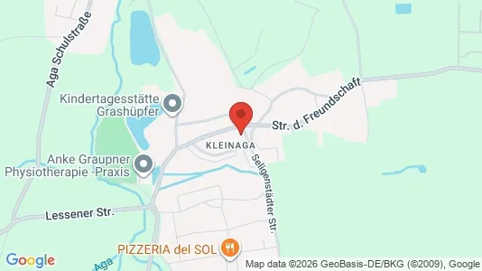 Apartments for rent i Gera - kort over placeringen
