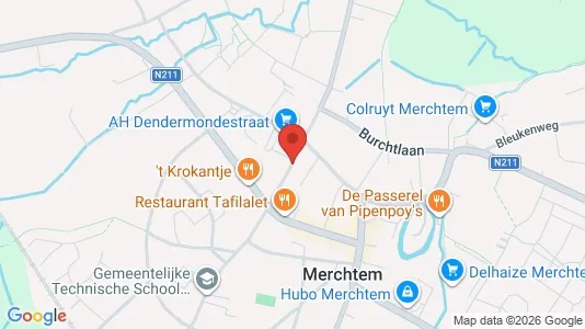 Apartments for rent i Merchtem - kort over placeringen