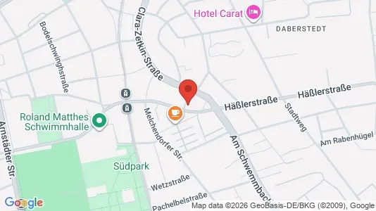 Apartments for rent i Erfurt - kort over placeringen