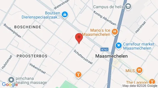 Apartments for rent i Maasmechelen - kort over placeringen