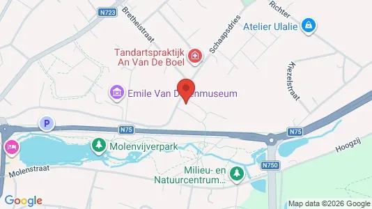 Apartments for rent i Genk - kort over placeringen