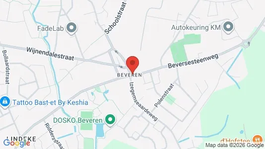 Apartments for rent i Roeselare - kort over placeringen