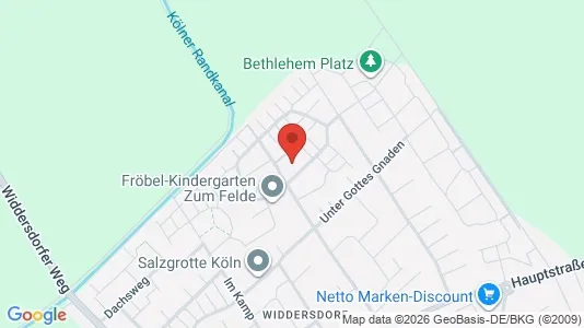 Apartments for rent i Cologne Lindenthal - kort over placeringen