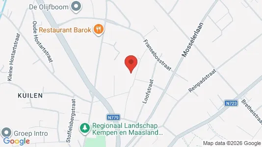 Apartments for rent i Genk - kort over placeringen
