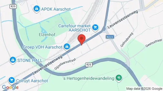 Apartments for rent i Aarschot - kort over placeringen