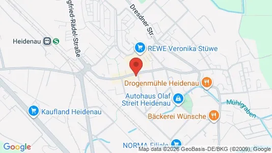 Apartments for rent i Saxon Switzerland-Eastern Ore Mountains - kort over placeringen