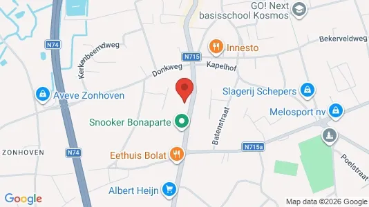 Apartments for rent i Zonhoven - kort over placeringen