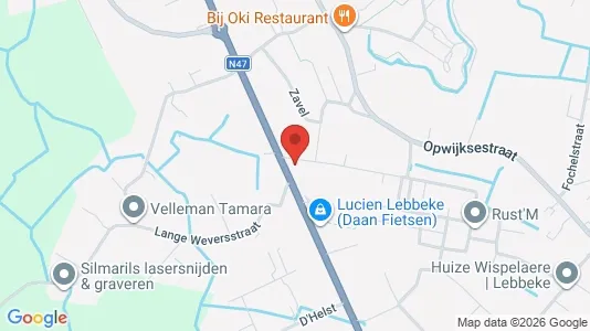 Apartments for rent i Lebbeke - kort over placeringen